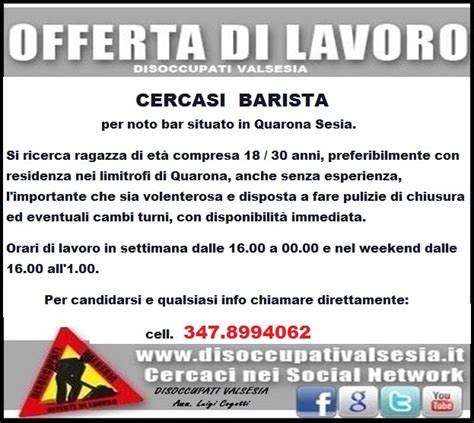 Annunci in Offerte di lavoro a Barge